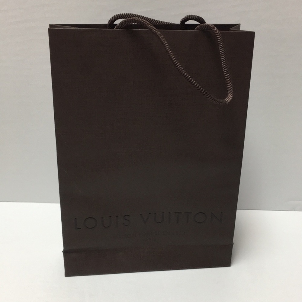 Authentic LOUIS VUITTON Gift Bag 11" x 7.7" x 2.5"